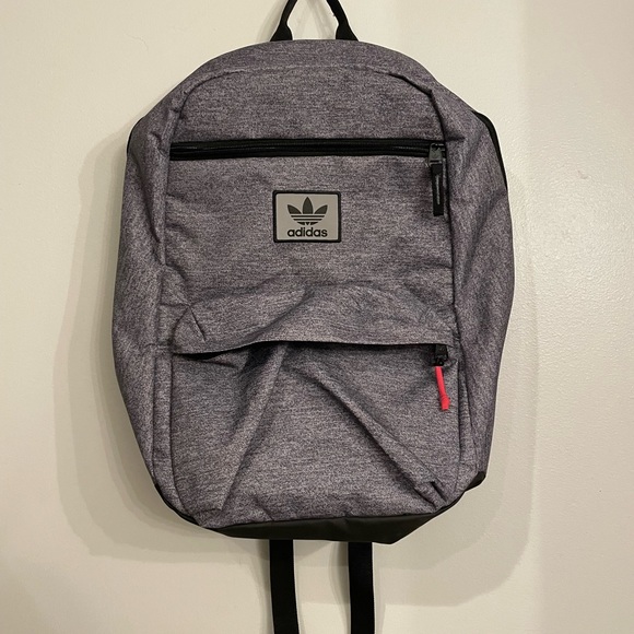 Grey adidas backpack